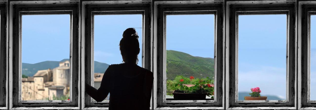 Locanda Cacio Re Vallo di Nera Esterno foto